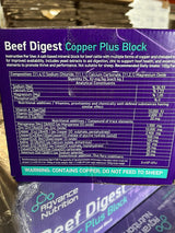 Beef Digest Copper Plus Block 20kg